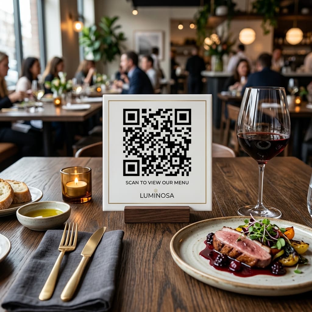 QR Code pour menu de restaurant